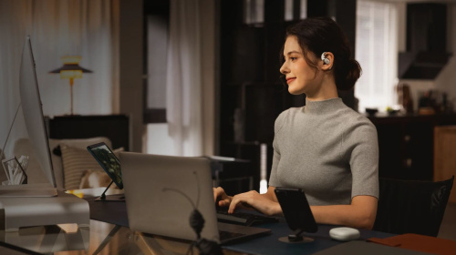 Наушники беспроводные SHOKZ OpenFit 2+, T921 фото 6